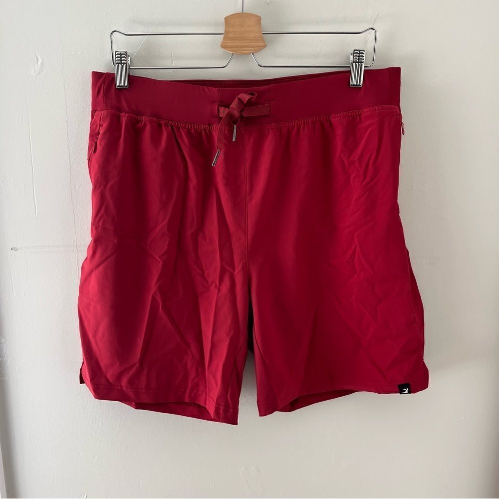 Glyder Red Active Shorts 7”